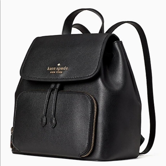 Kate Spade Black Textured Backpack main image 5